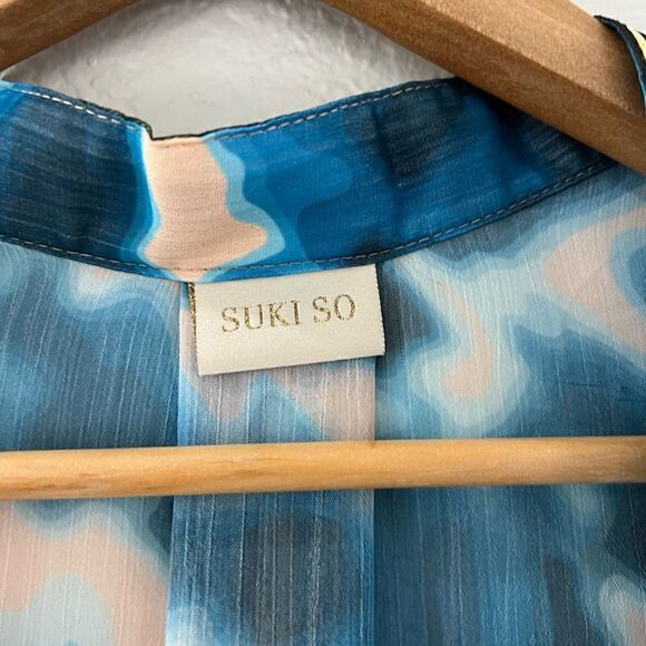 Suki So Tie Dye Kimono Topper - Picture 8 of 10